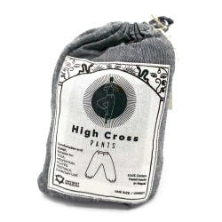 Pantalon Yoga y Festivales - Estampado Himalaya Cintura Alta - Gris- Unisex- Talla única - Hippie - 100% algodón - Hombre/mujer