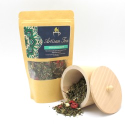 Té Artesanal - Te verde Aqualia - Green Dragon Blend 50g - 100% Ingredientes Naturales Ecológico