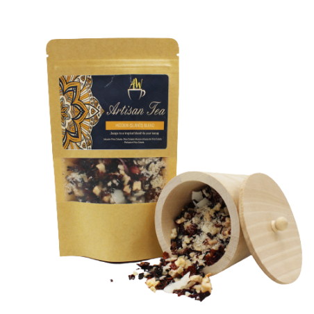Té Artesanal - Infusión Piña Colada - Hidden Islands Blend - 100% Ingredientes Naturales Ecológico