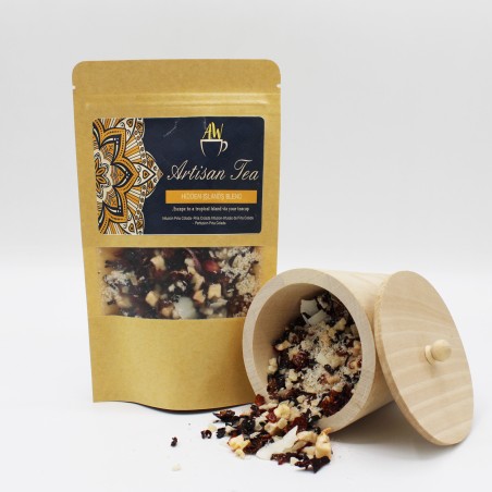 Té Artesanal - Infusión Piña Colada - Hidden Islands Blend - 100% Ingredientes Naturales Ecológico