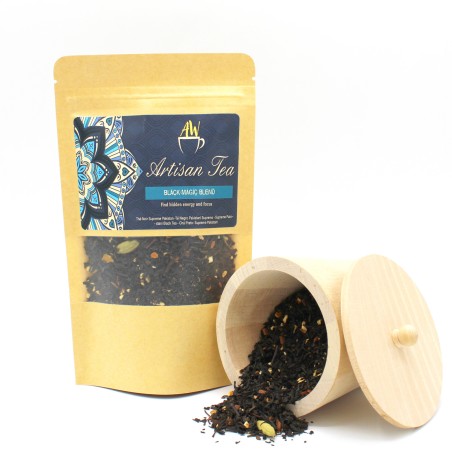 Té Artesanal - Té Negro Pakistaní Supremo - Black Magic Blend - 100% Ingredientes Naturales Ecológico