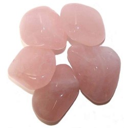 Cuarzo Rosa M - Tumble Stone - 1 unidad