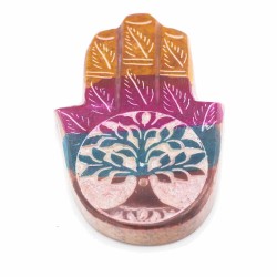 Hamsa Räucherstäbchenhalter Hand von Fatima aus...