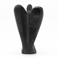 Angel de Piedras Preciosas Tallado a mano - Hematita - 8cm