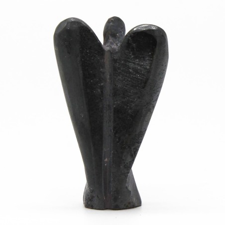 Angel de Piedras Preciosas Tallado a mano - Hematita - 8cm