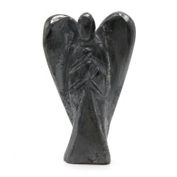 Înger din piatră prețioasă sculptată manual -...