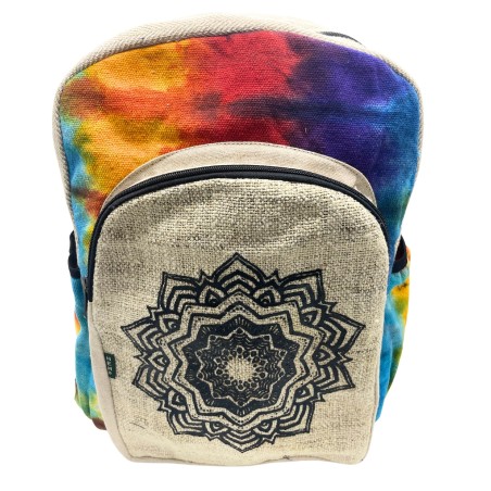 Rucsac mare din cânepă Tedye - Mandala