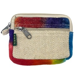 Bolsa Cuadrada de Cáñamo Tiedye