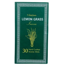 Kit Incienso Sughandit Dhoop del Himalaya - Lemongrass - Calma la mente - 100% Natural - 30 barritas de incienso
