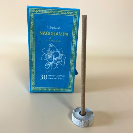 Kit Incienso Sughandit Dhoop del Himalaya - Nag Champa - Relajante - 100% Natural - 30 barritas de incienso