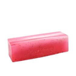 Barra de Jabón Artesana - Frambuesa y Pimienta Negra - Hecho a mano - 1.3kg