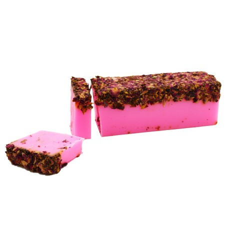 Artisan Seife - Rose und Blütenblätter - Handgefertigt - 1,3kg