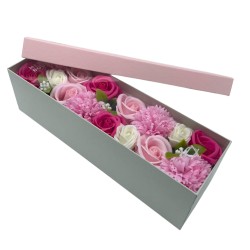Boîte longue - Bénédictions de bébé - Roses -...