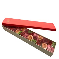 Extra lange Box - Vintage Rosen - Seife...