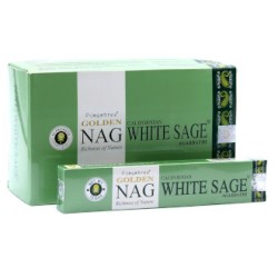 Incienso Golden Nag - Incienso de salvia blanca