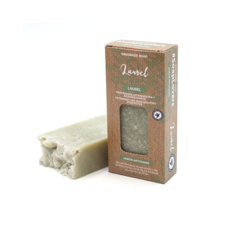 PASTILLA DE JABÓN ARTESANO ACEITE DE OLIVA DE LAUREL 100gr