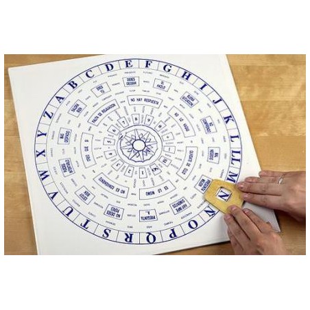PROFESSIONAL SEVEN CIRCLES OUIJA BOARD (Double-sided)
