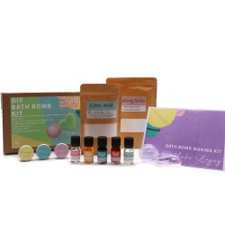 Kit de fabrication de bombes de bain - Pink...