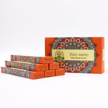 Namaste Mandala Masala Incense - Palo Santo - Traditional Indian Agarbathi - Handmade