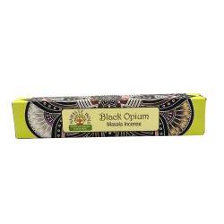 Incenso Namaste Mandala Masala - Ópio Negro - Agarbathi Indiano Tradicional - Feito à Mão