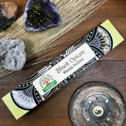 Incienso Namaste Mandala Masala - Opio Negro - Tradicional de India Agarbathi - Hecho a Mano