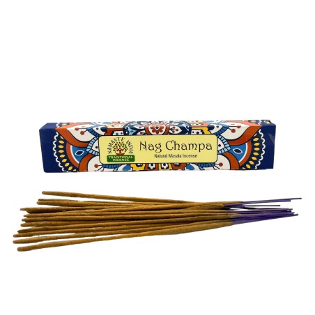 Incienso Namaste Mandala Masala - Nag Champa - Tradicional de India Agarbathi - Hecho a Mano