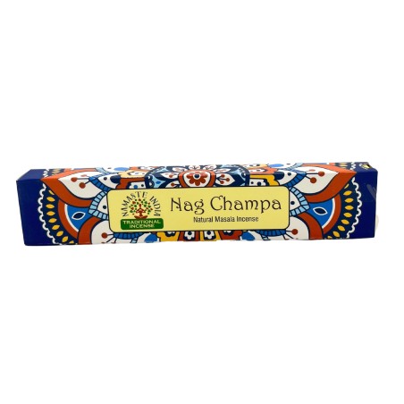 Incienso Namaste Mandala Masala - Nag Champa - Tradicional de India Agarbathi - Hecho a Mano