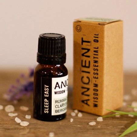 Miscela di oli essenziali - Scatola - Dormire tranquillo - Camomilla romana, salvia e bergamotto - 10ml  - 4