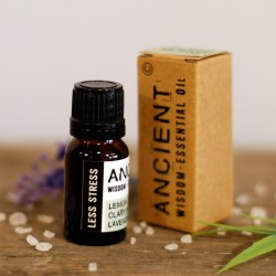 Mezcla Aceites Esenciales - Caja - Anti Estrés - Clary Sage, Limón y Lavanda - 10ml  - 4
