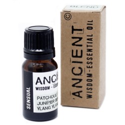 Mezcla Aceites Esenciales - Caja - Sensual - Pachulí, Baya de Enebro y Ylang Ylang - 10ml  - 1