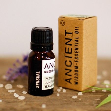 Mezcla Aceites Esenciales - Caja - Sensual - Pachulí, Baya de Enebro y Ylang Ylang - 10ml  - 4
