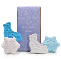 Coffret cadeau de bombes de bain de Noël - Ice...