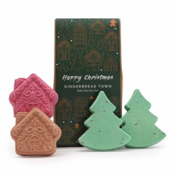 Pack de Regalo de Bombas de Baño Navideñas -...