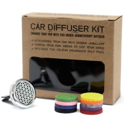 Kit difusor para coche -La flor de la vida - 30mm  - 1