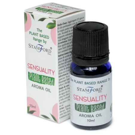 Aceite Aromático Sensuality Sensualidad STAMFORD - Base de Plantas -  Ylang Ylang , Nuez Moscada y Patchulí - 10ml