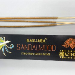 Banjara Tribal Fumigation Wierook - Sandelhout - Handgemaakt - Gemaakt in India - 1 pakje 15gr.