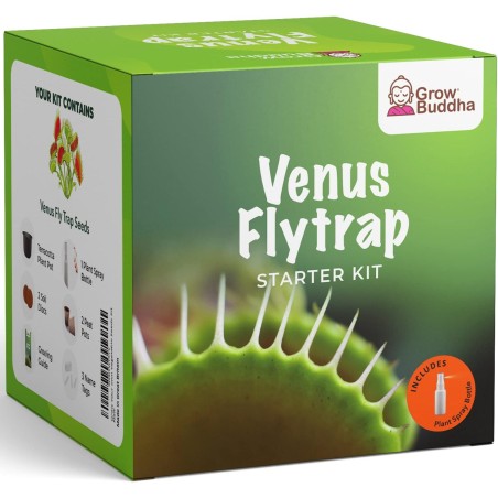 KIT DE GRADINAT - VENUS FLYTRAP - PLANTA CARNIVORA - GROW BUDDHA