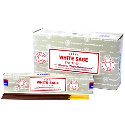 Incienso Satya Salvia Blanca - White Sage - 1 unidad.