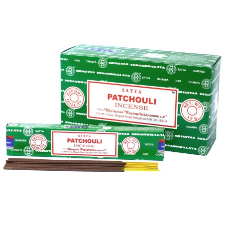 Incienso Satya Pachulí - Patchouli - 1 unidad.