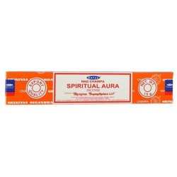 SATYA Incienso Aura Espiritual - Spiritual Aura - 1 cajetilla de 15gr