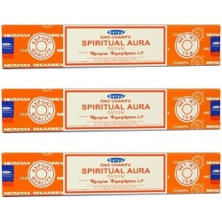 Lote 3x Incienso Satya Spiritual Aura - Aura...