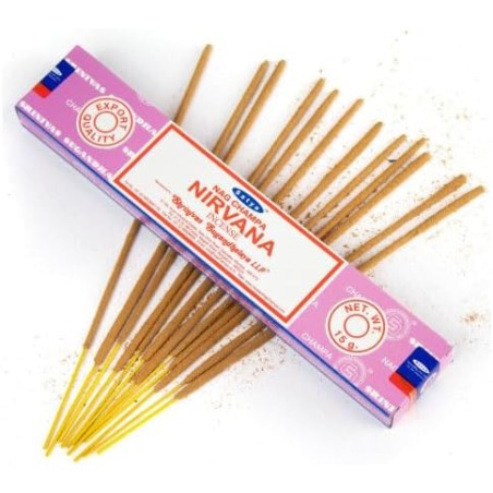 SATYA Nirvana Räucherstäbchen - 1 Packung à 15gr.