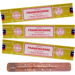 Lot 3x SATYA Frankincense - Incense + 1 mango...
