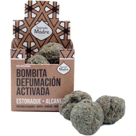 Caixa de Incenso x 8 lâmpadas - Cânfora Storaque - Mãe Sagrada - Defumação Ativada