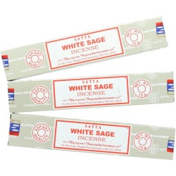 Lot 3x Encens Satya White Sage - Salvia Blanca...