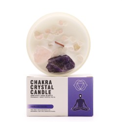 Velas de Cristal de Chakra - Chakra del Tercer...