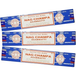 SATYA Lote de Incenso 3x Nag Champa - 3...