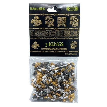 Resina de Arbol Banjara Frankincense - Olibano - Resina de Incienso - Hecho en India - 30grs.
