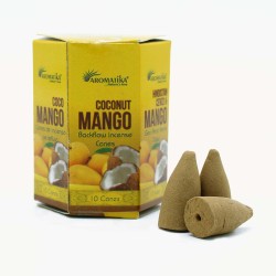 BLACKFLOW MANGO AND COCONUT INCENSE CONES -...