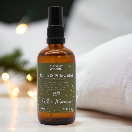 Spray Fragancia Navideña Mañana Festiva - Festive Morning - Para hogar y almohadas - 100ml